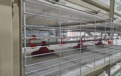 Heavy-duty frame and side mesh for stable cage support.