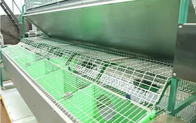 Smooth galvanized mesh provides hygiene and easy daily management.