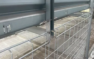 Smooth galvanized edges and secure joints for safe, long-lasting use.