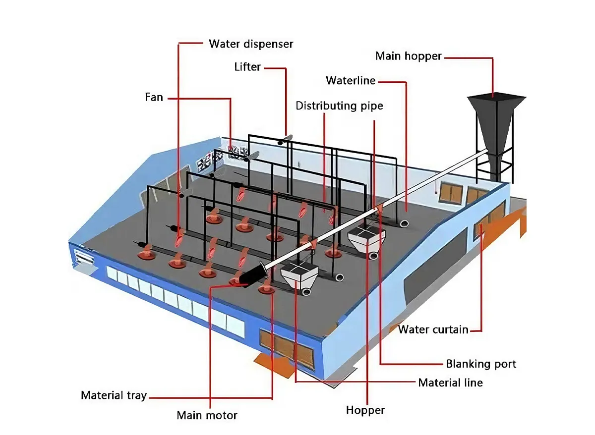 Broiler Floor Farming Equipment