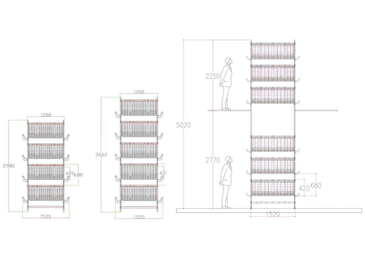 Fully Automatic Layer Brooder Cages