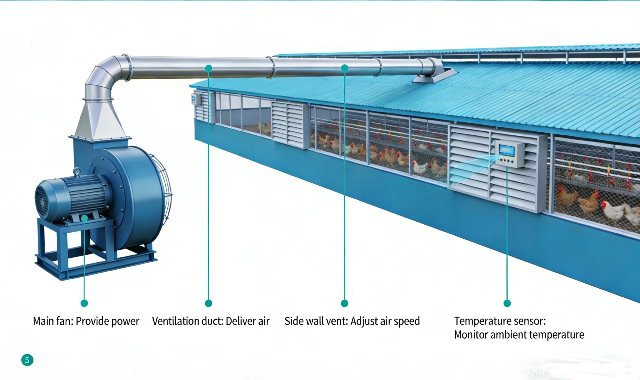 Ventilation in Poultry