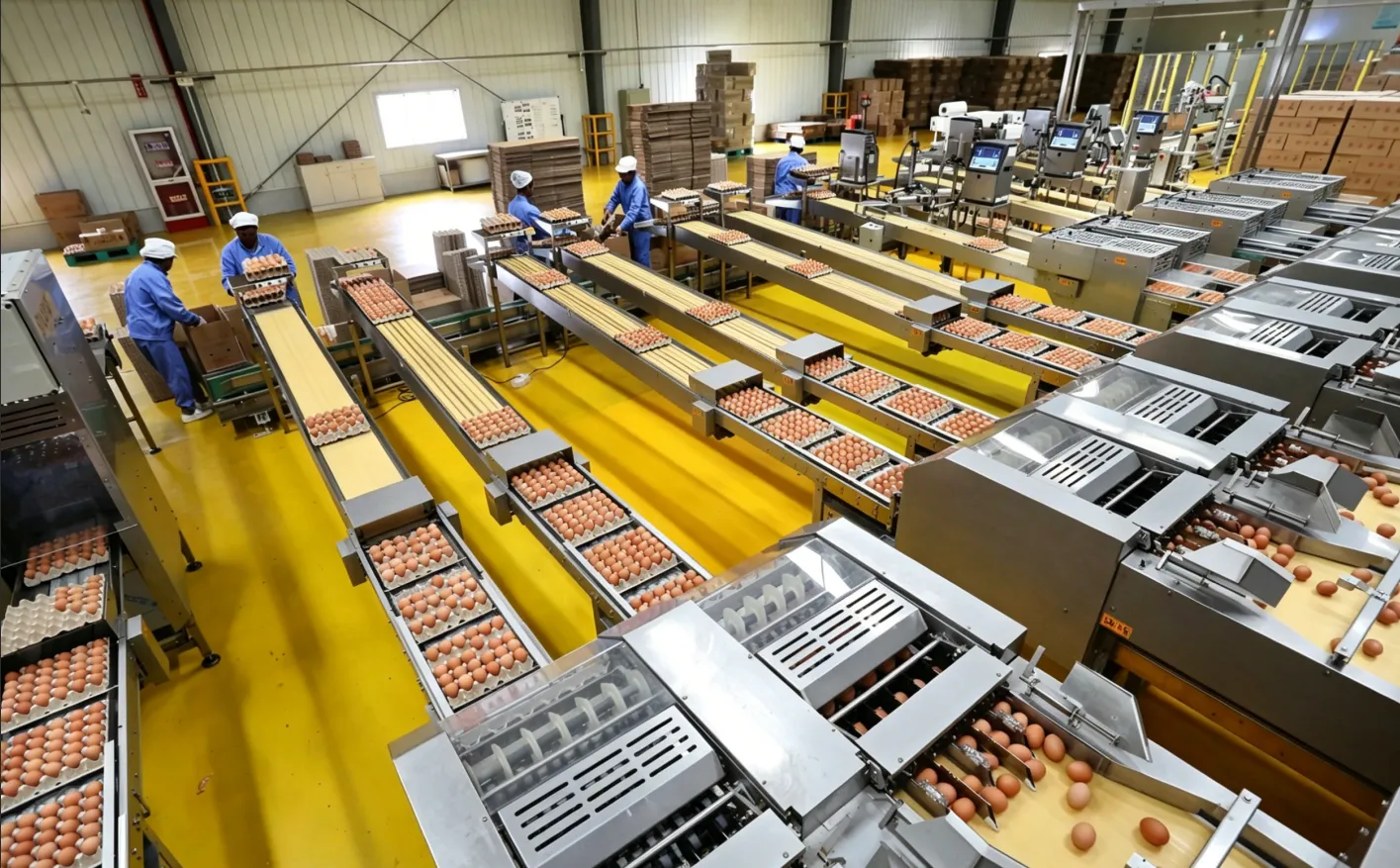 Shandong Mugong Farming Equipment Co., Ltd. Officially Completes and Commissions 1 Million Layers Modern Layer Chicken Full Industrial Chain Project in Haut-Katanga Province, Democratic Republic of the Congo 5