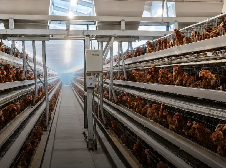 South Africa 40,000 Birds A-Type Automatic Layer Farming Project