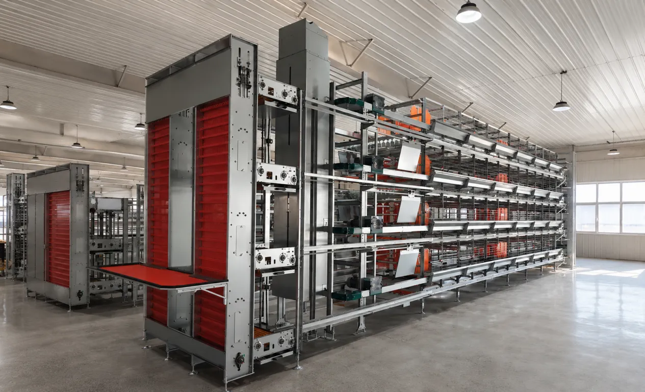 ​Korea 20,000 Birds Enriched Cage (Furnished Cage) Layer Farming Project Fully Completed & Launched 1