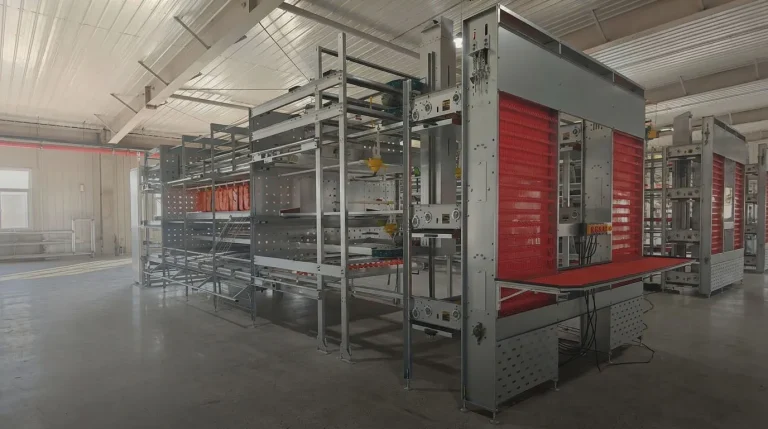 Leading Poultry Farm Equipment Supplier Completes State-of-the-Art Four-Tier Welfare Cage Installation in European Project