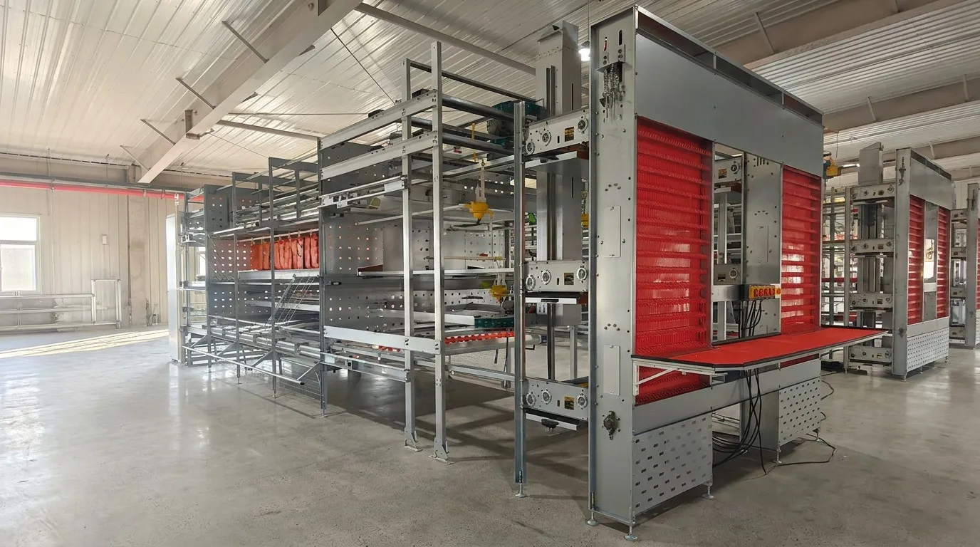 Leading Poultry Farm Equipment Supplier Completes State-of-the-Art Four-Tier Welfare Cage Installation in European Project 1 State-of-the-Art Four-Tier Welfare Cage Installation in European Project