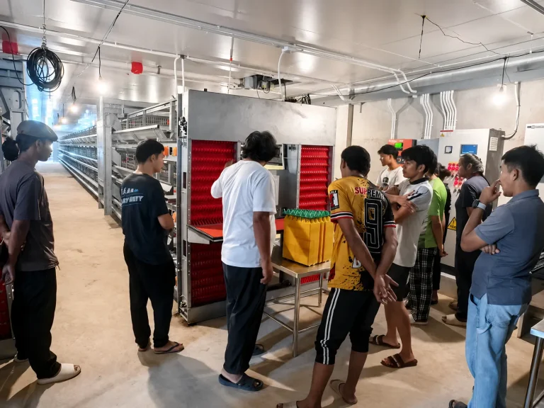 Thailand 100,000-Bird Automatic Layer Cage Poultry Farming Project